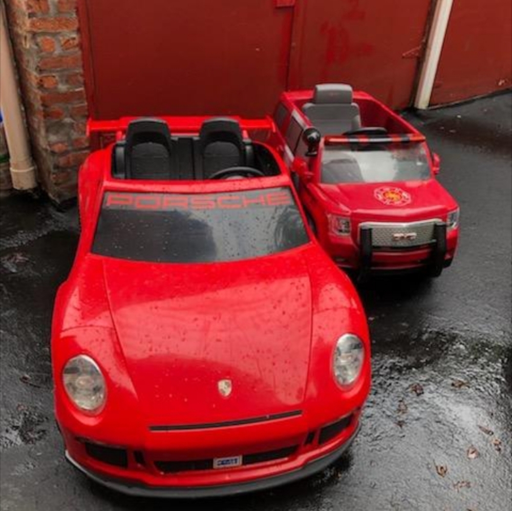 Power wheels Porsche 911 Gt3 & Firetruck